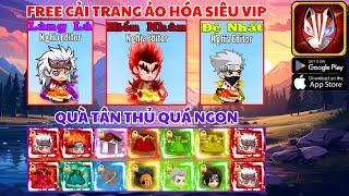 Game Lậu Mobile Làng Lá Huyền Thoại Lậu - Free Cải Trang Ảo Hóa Vip Free 100M Coin Nạp - APK IOS PC