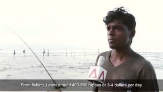 The stilt fisherman of Sri Lanka