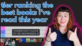 Doing this gave me anxiety  | tier ranking the best books I've read this year