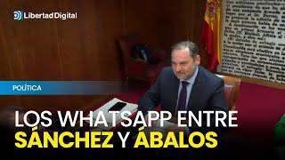 Los WhatsApp de Ábalos a Sánchez que desmontan la primera versión del caso Delcy