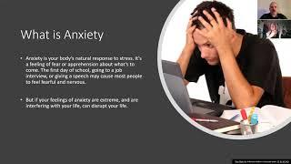 Managing Depression and Anxiety Live Zoom