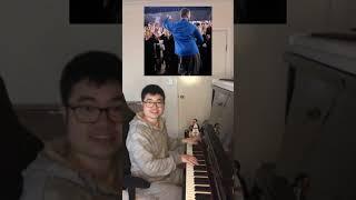 Blue Shirt Guy Dancing Music VS Piano