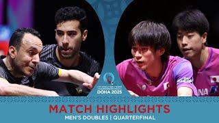Elbeiali/Abdelaziz vs Shinozuka/Togami | Match Highlights | #ITTFWorlds2025