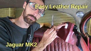 Jaguar MK2 | Leather Repair