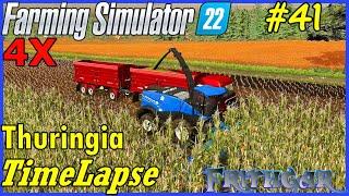 FS22 Timelapse, Thuringia 4x #41: Biggest Silage Harvest Yet!