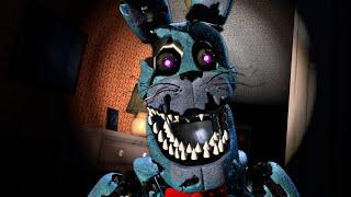 NIGHTMARE BONNIE - Five Nights at Freddy's 4 Doom Mod Multiplayer (FNAF Game) Noches 1 y 2