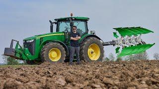 ARATURA CON IL JOHN DEERE 8R DOPO 10 ANNI! - TractorVlog #69