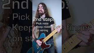 How to Chicken Pick - Express Guitar Lesson 3 #shorts #country