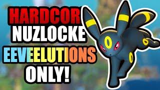 Pokémon Platinum Hardcore Nuzlocke -  EEVEELUTIONS Only! (No items, No overleveling)