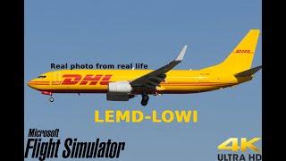 LEMD-LOWI|| Boeing 737-700F!! Dangerous