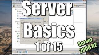 Server Basics (1) | Setup a Domain Controller | Windows Server 2008 R2