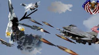 3 minutes ago 15 US pilots went crazy shooting down a Russian Su-34 in an aerial battle