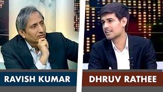 Ravish Kumar Interviews Dhruv Rathee on NDTV Prime Time | Full Interview