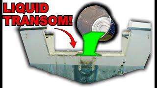 Replacing A Boat Transom | Grady White Restoration Project!