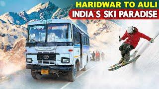 HARIDWAR TO AULI – Scenic UTC Bus Ride via Rishikesh & Joshimath | Himbus