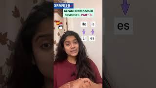 Learn Spanish in 1 Minute! Easy English to Spanish Sentences #shorts #youtubeshorts #learning