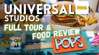 Universal Studios Full Tour & Attractions 2024 | Food Review | Universal Orlando Resort