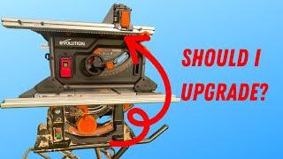 Should I upgrade to the new Evolution R255 Jobsite Table Saw?