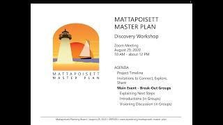 Mattapoisett Master Plan Discovery Workshop #2