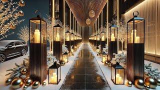 Luxor Starr Luxury Christmas Lighting to Dazzle Your Guests, Luxury décor, Elegant holiday