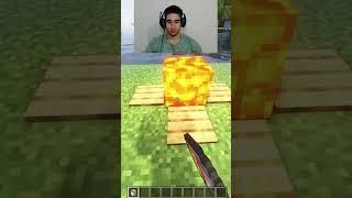 Lava Logic in Minecraft#shorts