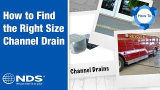 Find the Right Channel Drain for Your Project | NDS Drainage Systems