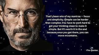 30 Best Steve Jobs Quotes That Will Change Your Mindset |Powerful Life & Success Lessons |Motivation