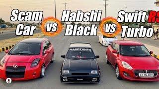 Habshi Black Race With New Swift | Team 4k | Haji Hameez