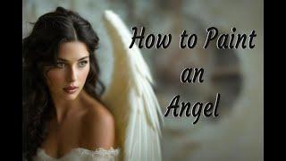 Painting an Angel Part One in Airbrush