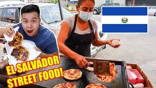 EL SALVADOR Street Food Market In LOS ANGELES | Trying Pupusas For The 1st Time!