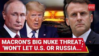 Macron's Mega Nuclear Announcement; 'French Nuke Shield...' | Stunt Before Ukraine EU Summit