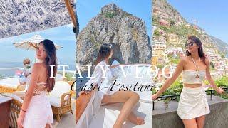 ITALY VLOG｜绝美海岛｜Capri·Positano｜超爱意面｜被送国旗的感动瞬间 ｜Dior pop up