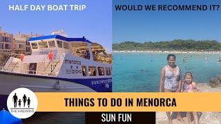 Boat Trip From Ciutadella | Things To Do In Menorca