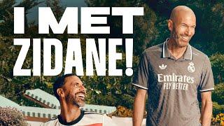 I Met Zinedine Zidane | Behind The Scenes at Manchester United’s Kit Launch