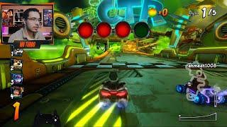 كراش سيارات أونلاين #478  (رانك-115) Ps4 || CTR Nitro  Fueled Online races