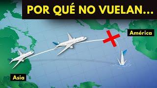 ️ Por qué los Aviones NO Vuelan entre el Este de Asia y Sudamérica 