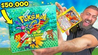 I Opened The Rarest Pokemon Box In The World ($50,000)