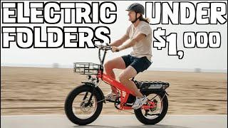 2024 Best Folding E-Bikes Under $1,000