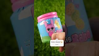 ASMR Unboxing Pinki's Big Babol Eggs #shorts #asmr #sprunki #unboxing #bigbabol #gum #pinki #sweets