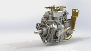 BOSCH VE PUMP - Operation of the fuel control mechanism