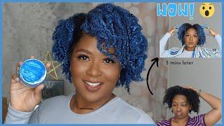 Applying Hair Paint Wax on my Natural Hair | 4b 4c Hair Friendly