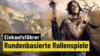 Einkaufsführer rundenbasierte Rollenspiele | Die aktuell besten Runden-RPGs 2024