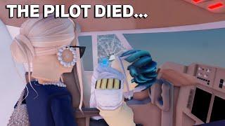 THE PILOT DIED ON THE FLIGHT | Cabin Crew Simulator *Ep25* | roblox