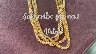 Gold coffee chain locket 60 grm | pedda gulsu | Nsj