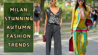 Milan Autumn Fashion Trends: Uncover Italian Chicest Street Styles!