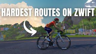 Top 5 HARDEST Routes on Zwift