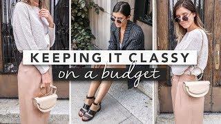 How to Dress Classy and Look Good on a Budget Simple Tips | by Erin Elizabeth