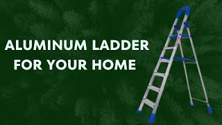 6 Step Aluminum Ladder | Heavy Duty | Made in India | ReviewlogyM