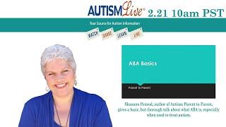 Autism Live 5.23.24: ABA Basics (rebroadcast)