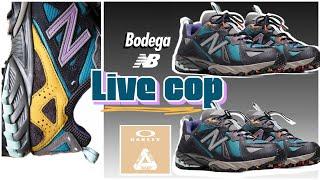 Live Cop: Bodega x New Balance 610 'The trail less taken' l Oakley x Palace